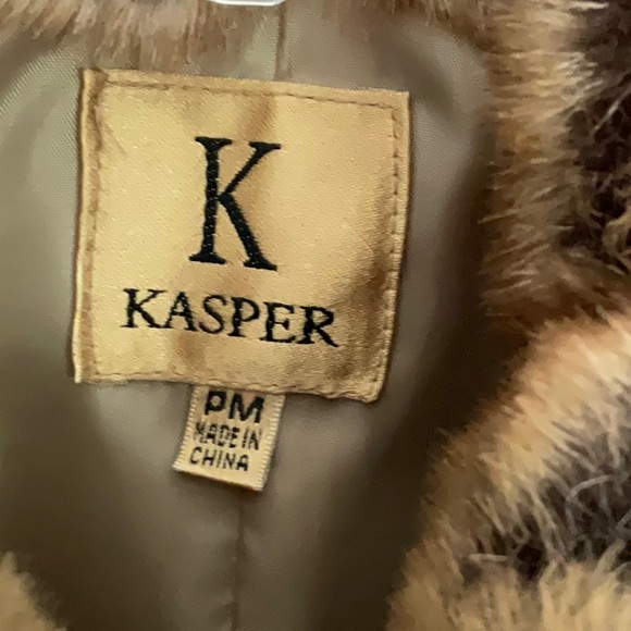 Vest with fur collar - Picture 3 of 4